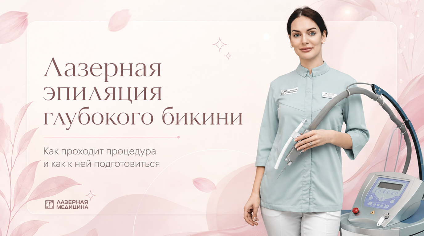 Лазерная эпиляция глубокого бикини: как проходит процедура и как к ней подготовиться